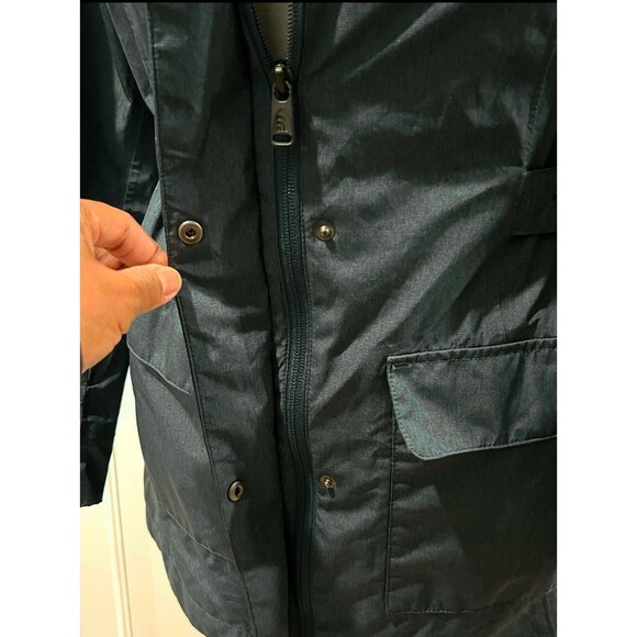 The North Face Tomales Bay DryVent Jacket Women XS Blue Full Zip Hooded Long - Picture 13 of 16